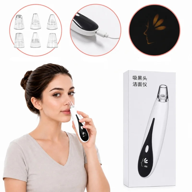 Rechargeable Blackhead Remover Vacuum Cleaner | Model FPLS-001