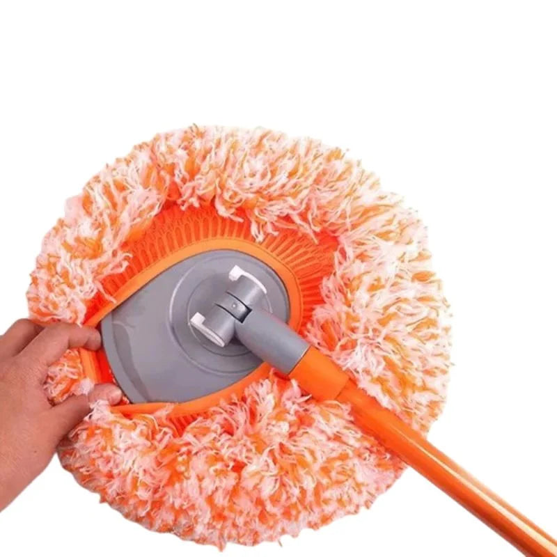 Sunflower Shape Cleaning Mop | 360° Rotating Extendable Microfiber | For Walls, Floors, Bathroom, Windows