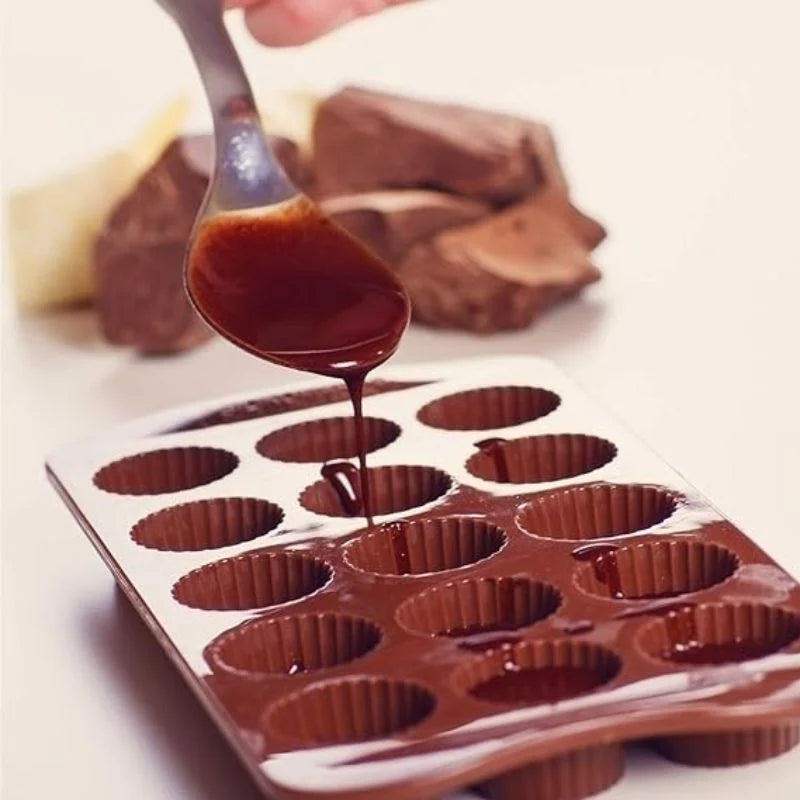 Silicone Chocolate Molds – Non-Stick Candy & Cake Making Molds for Kids & Adults